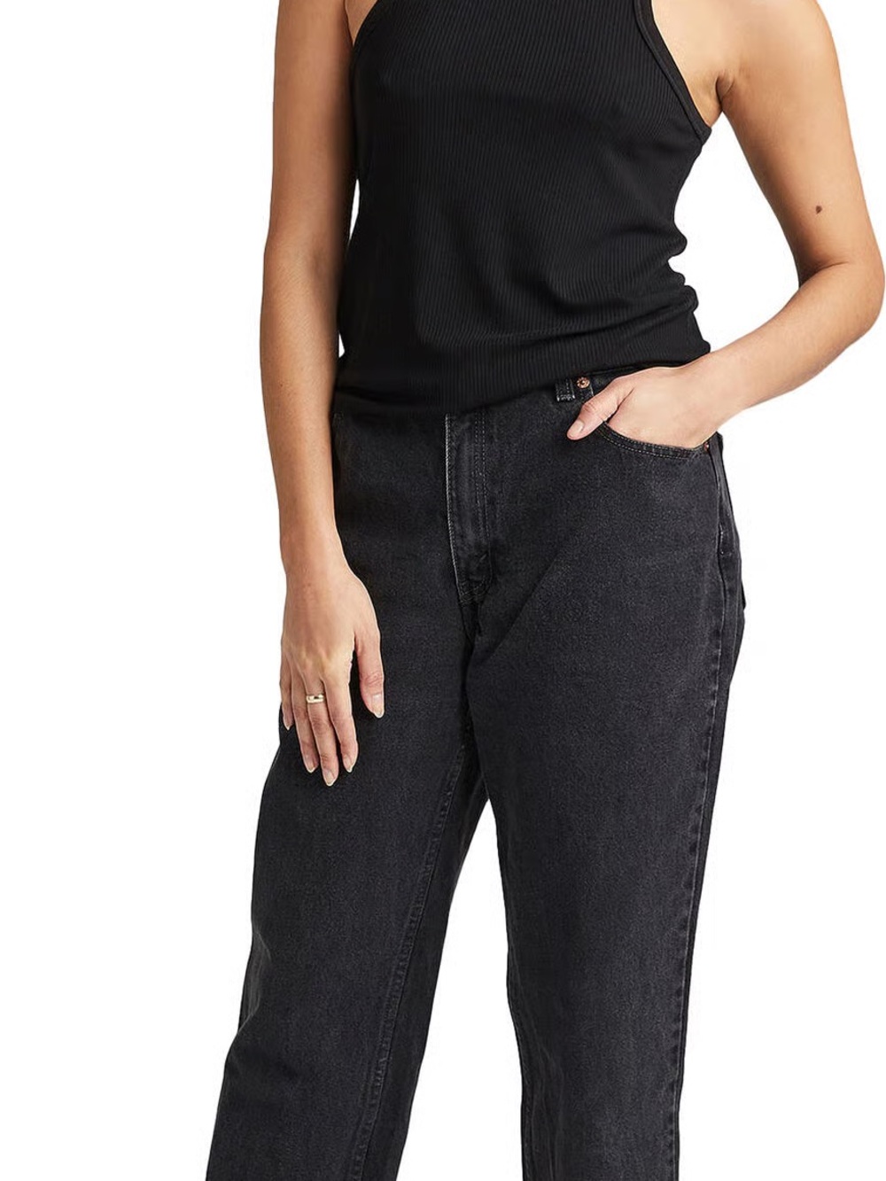 Rich Poorer Ribbed Tank Top - Picture 4 of 11